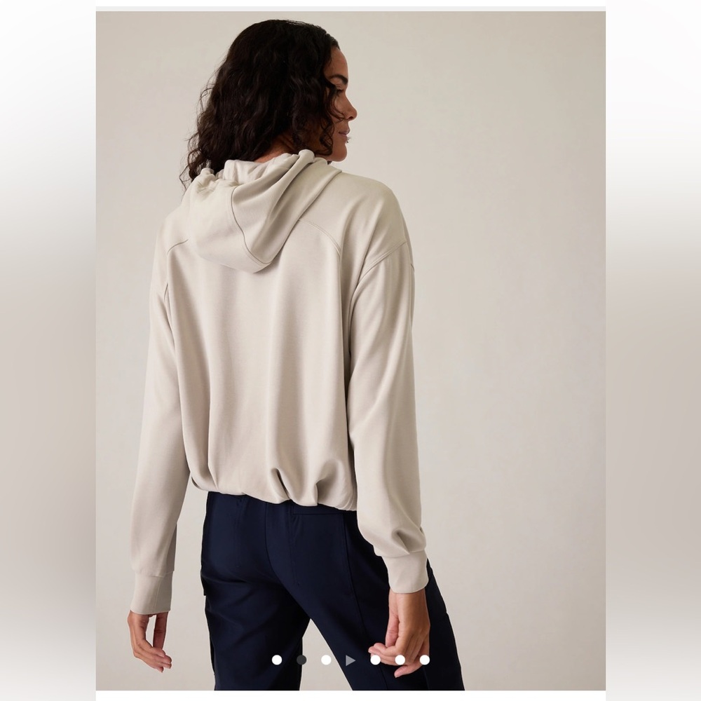 Athleta Seasoft Bubble Hem Hoodie - Picture 2 of 7